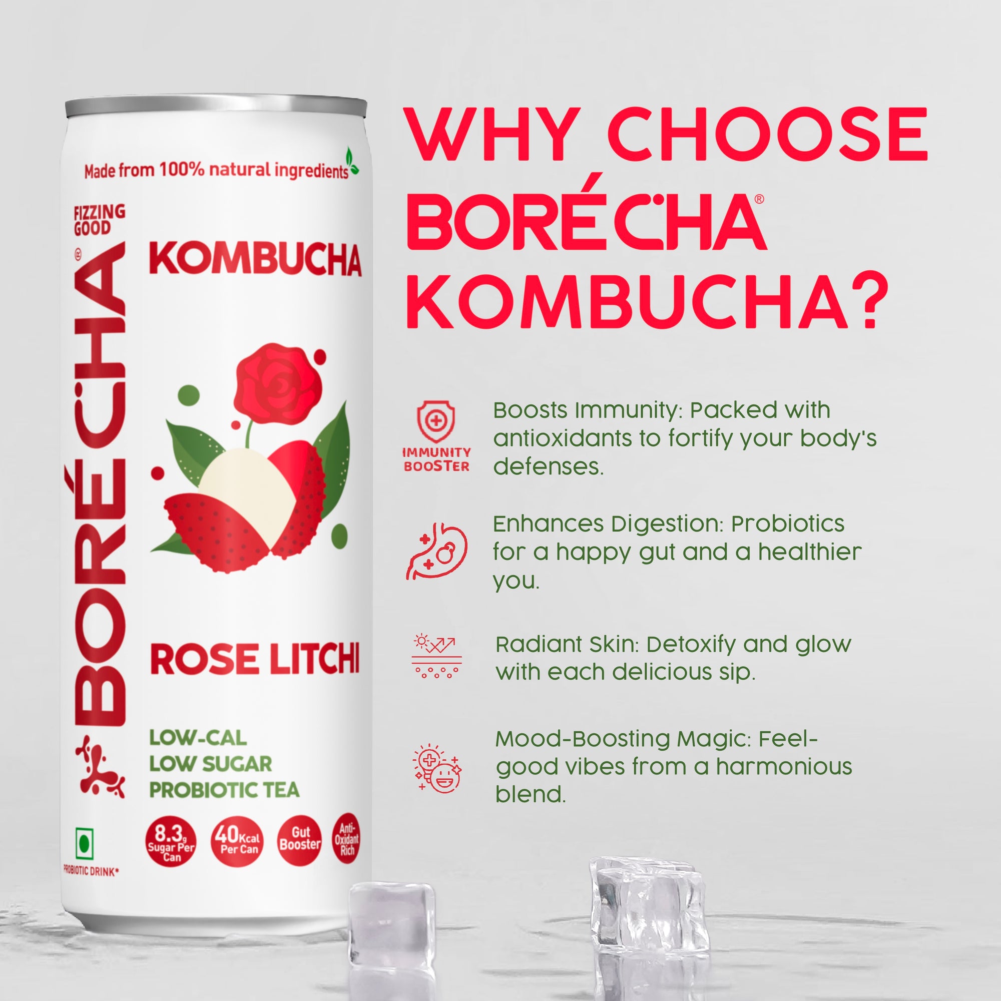 Shop Rose litchi low sugar - borecha