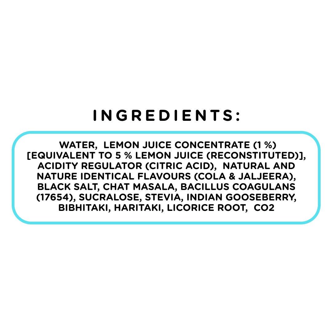 Bun-Taa! Zero Sugar Masala Cola