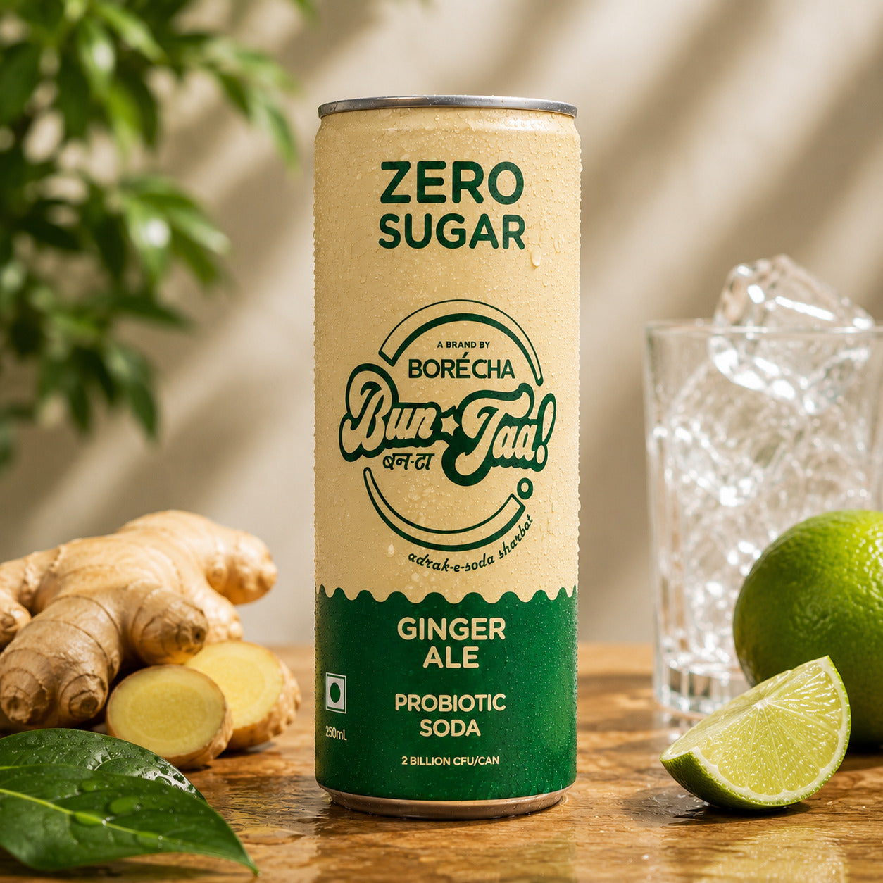 Bun-Taa! Zero Sugar Ginger Ale