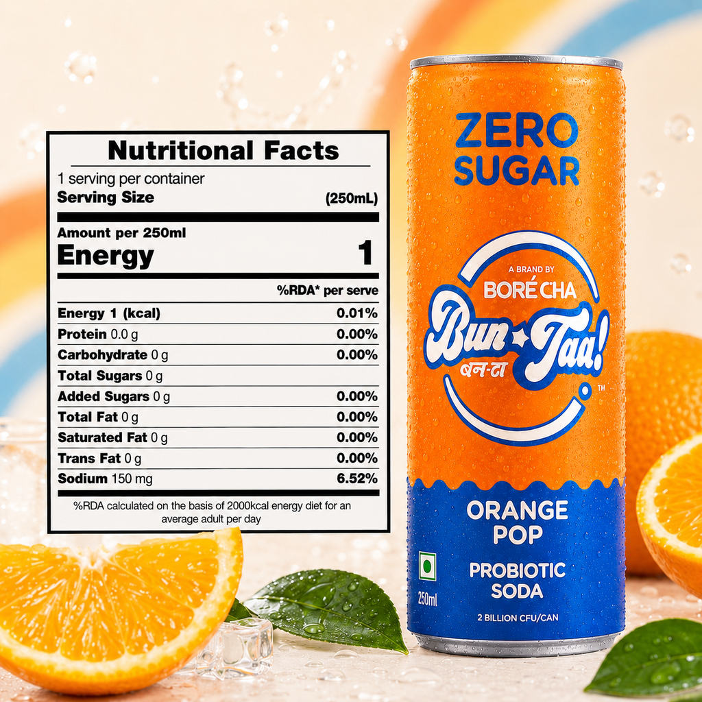 Bun-Taa! Zero Sugar Orange Pop