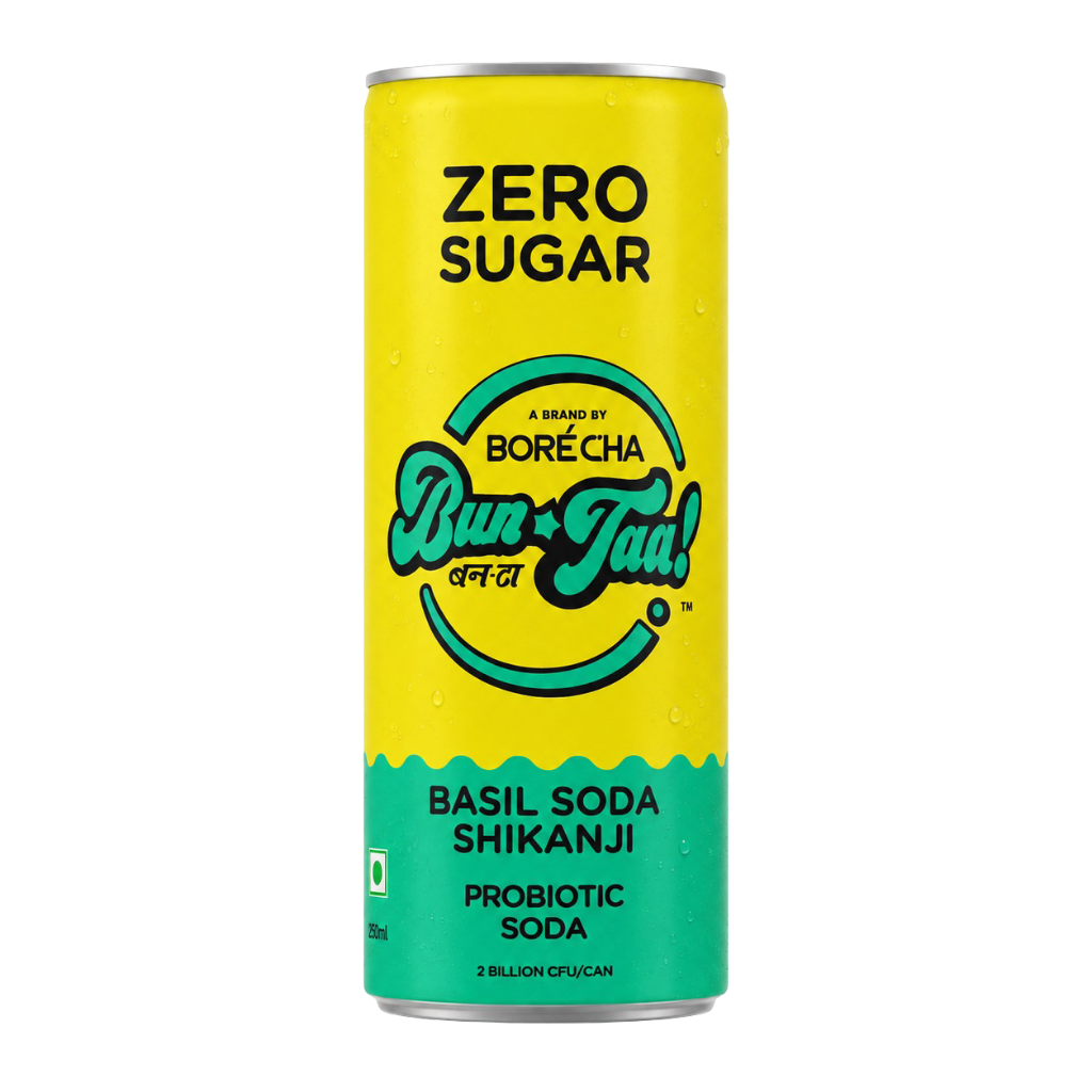 Bun-Taa! Zero Sugar Basil Soda Shikanji