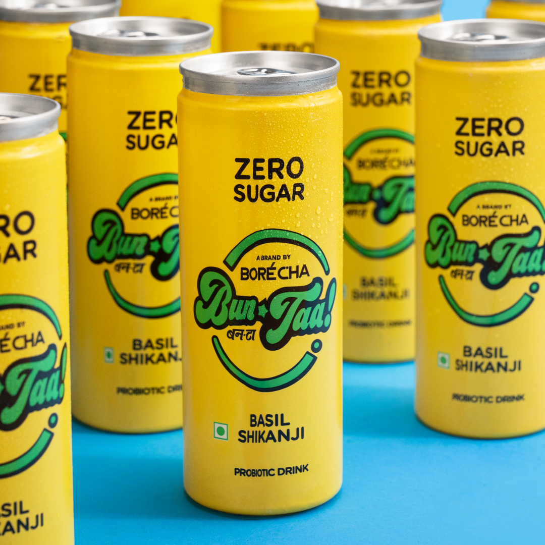 Buy zero sugar basil shikanji - borecha