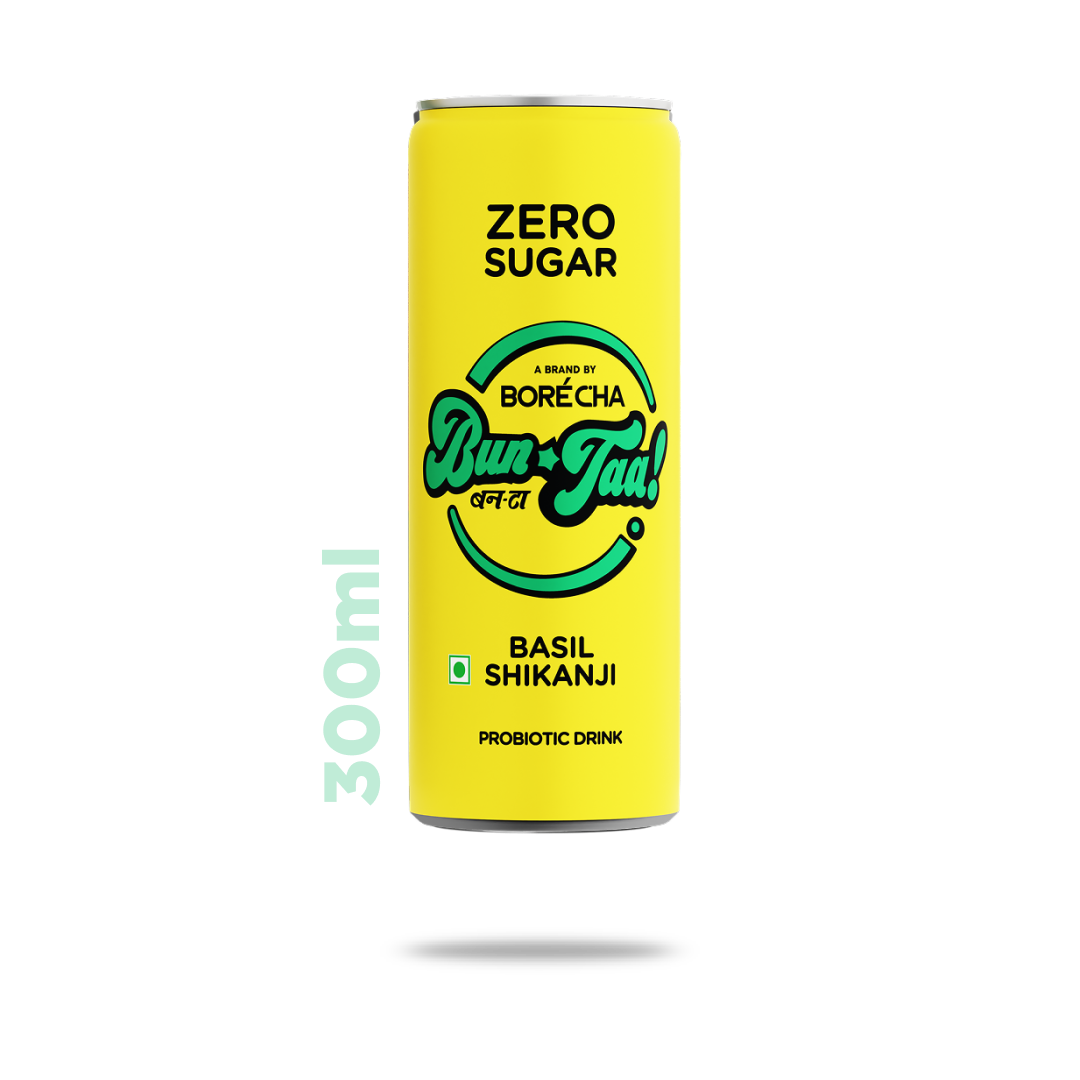 Bun-Taa! Zero Sugar Basil Shikanji X1