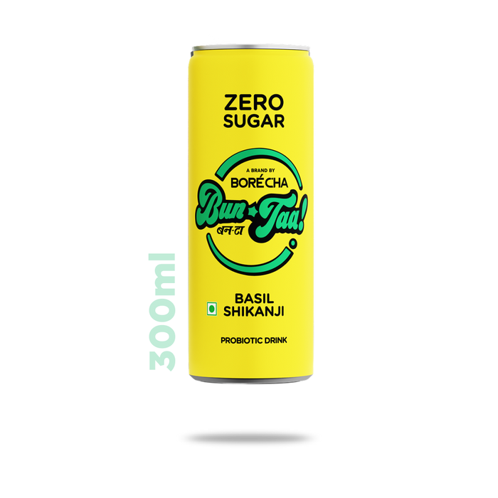 Bun-Taa! Zero Sugar Basil Shikanji