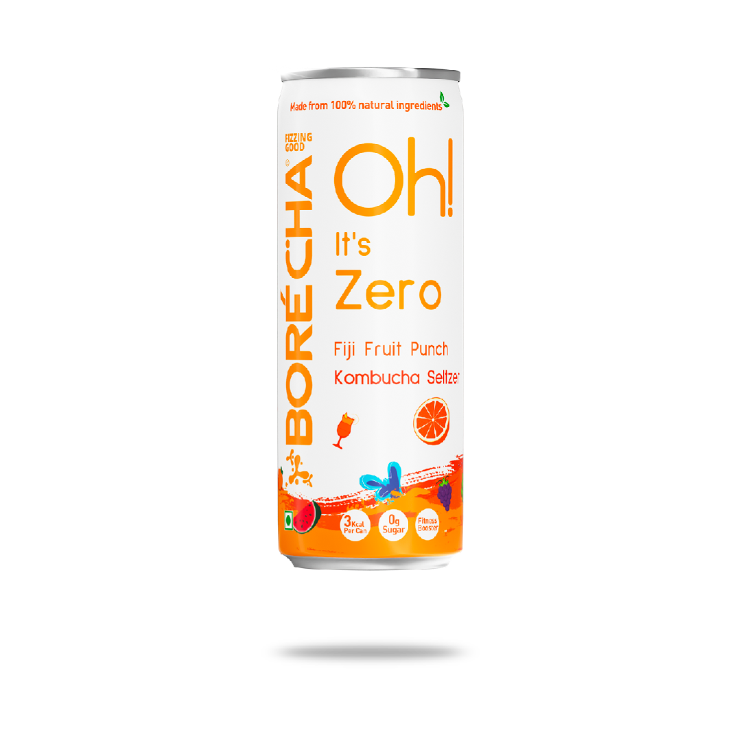 Buy fiji fruit punch kambucha seltzer - borecha