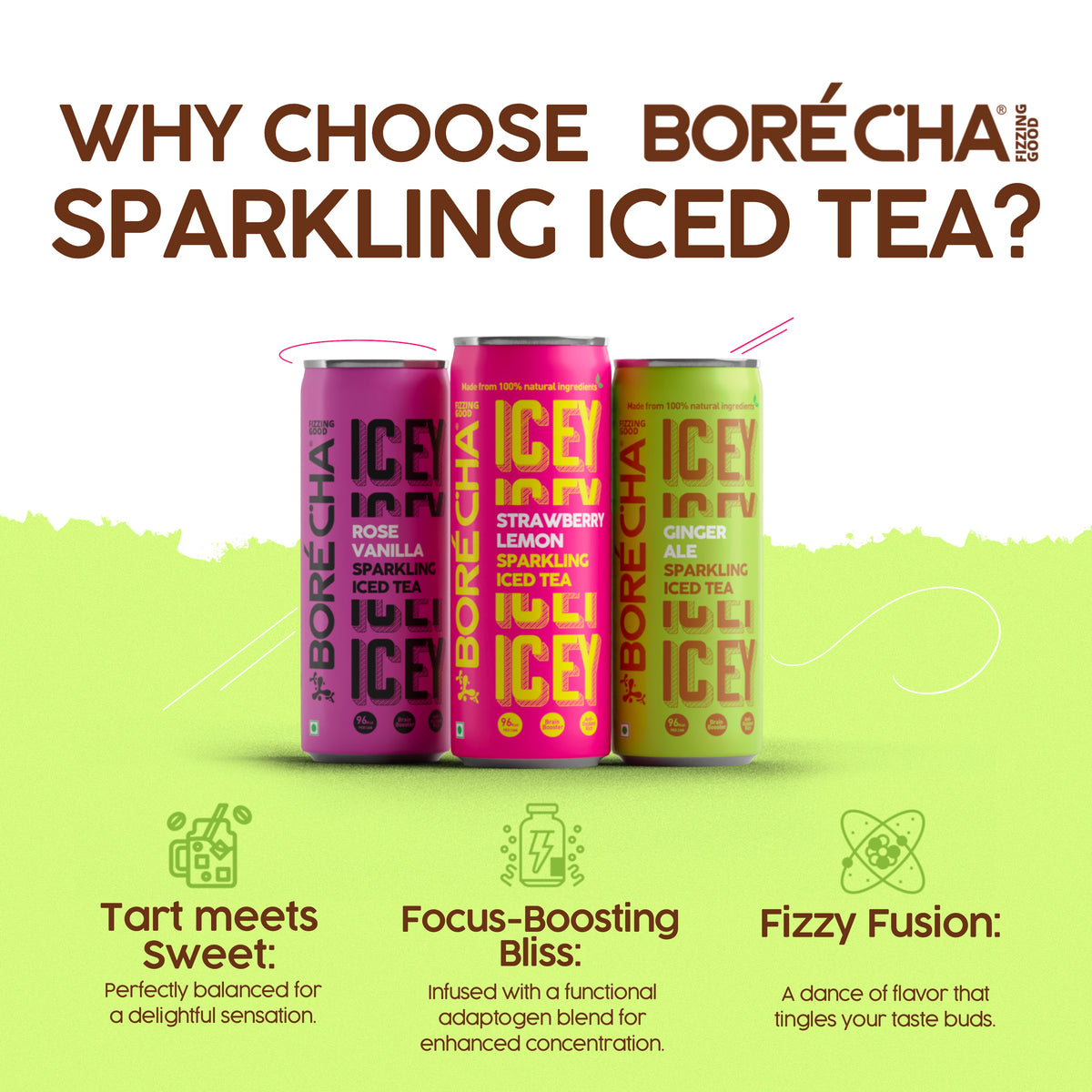 Shop lemon ginger ice tea - borecha