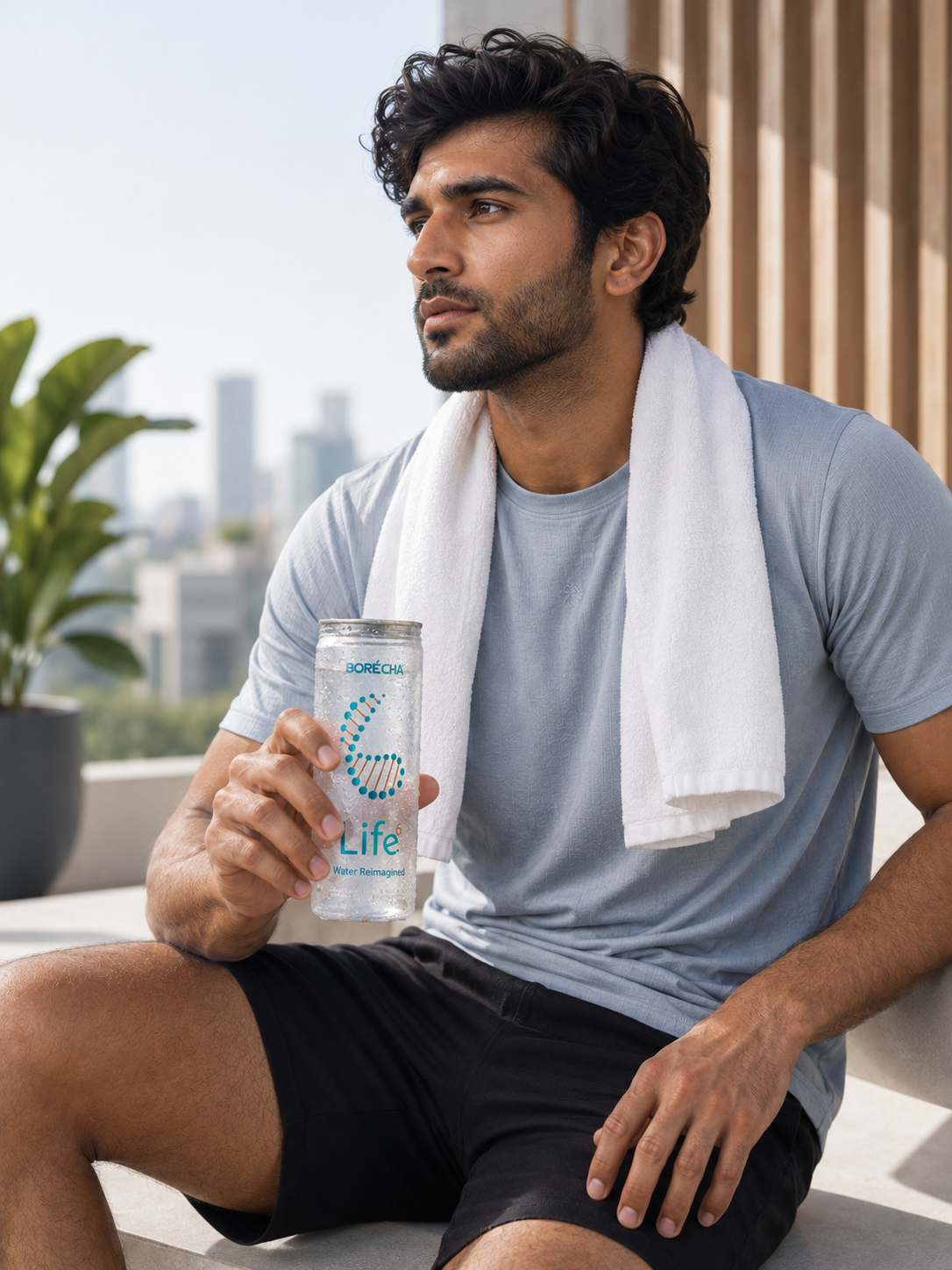 After the workout, before the day